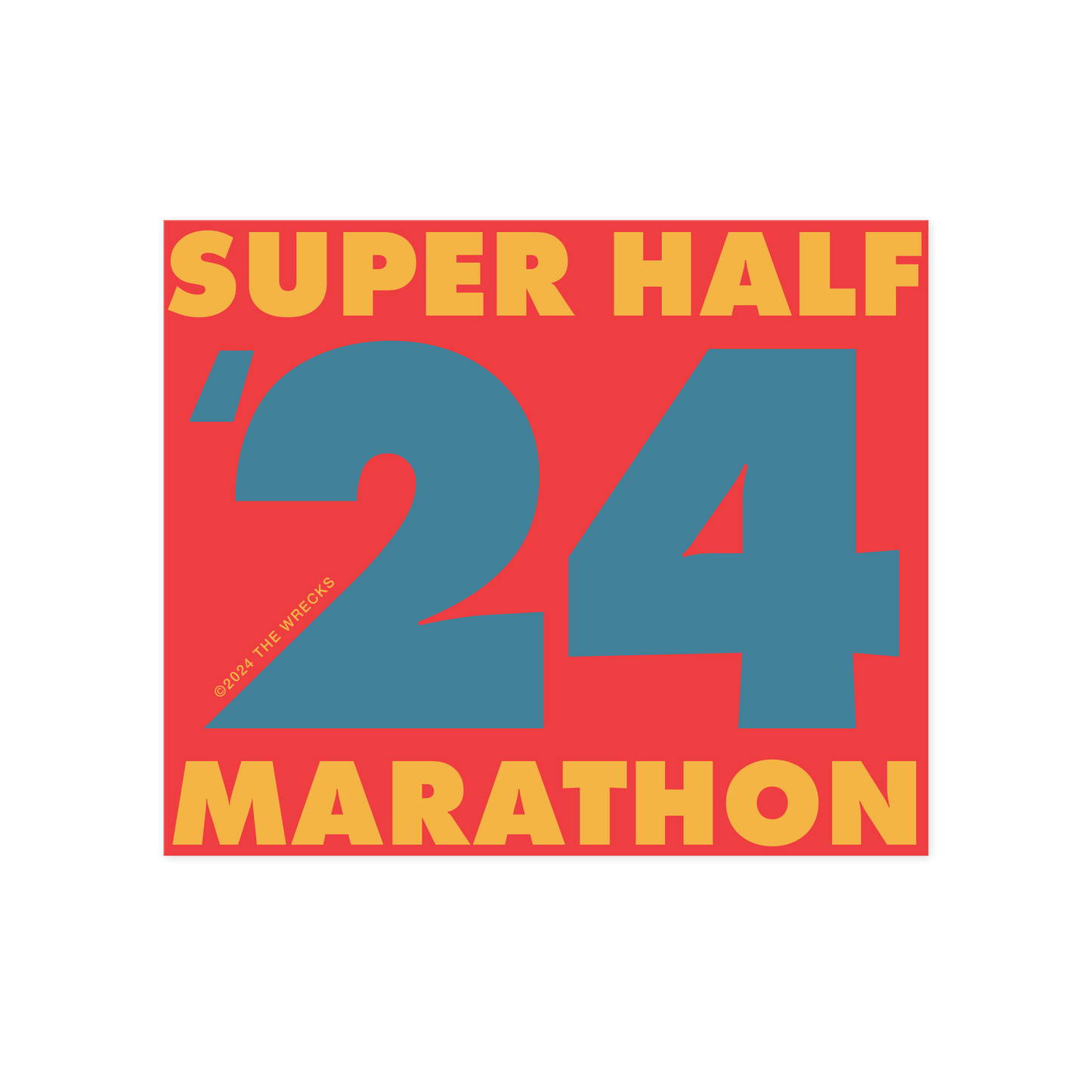 Super HM Foil Running + 2024 Two-Sticker Pack