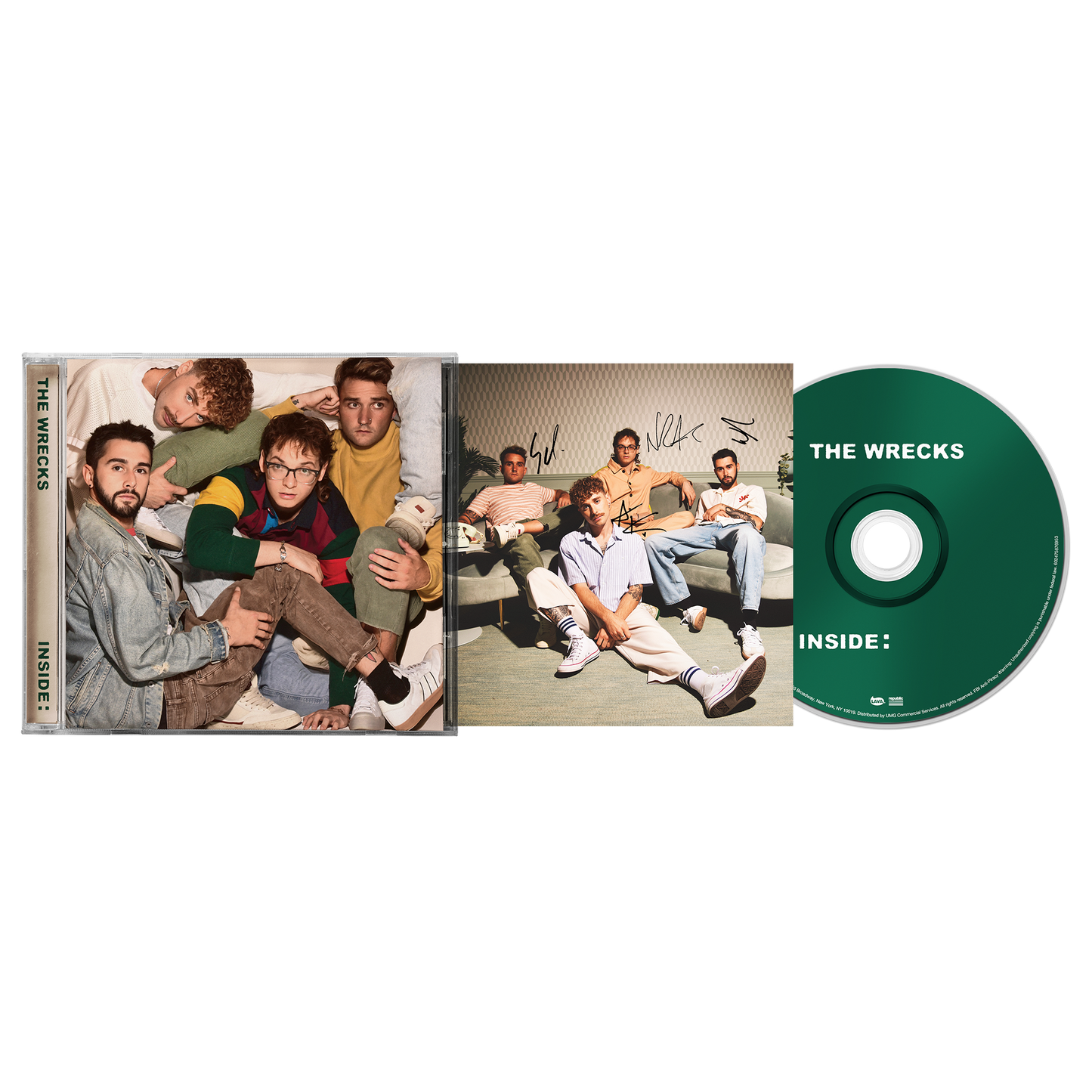 INSIDE : CD with Signed Insert