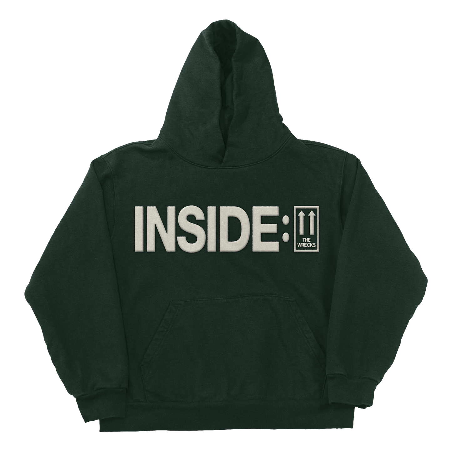 INSIDE : Puff Print Hoodie