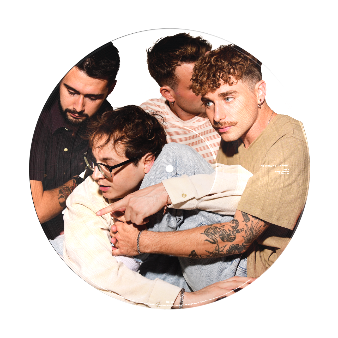 INSIDE : Picture Disc Vinyl with Signed Insert