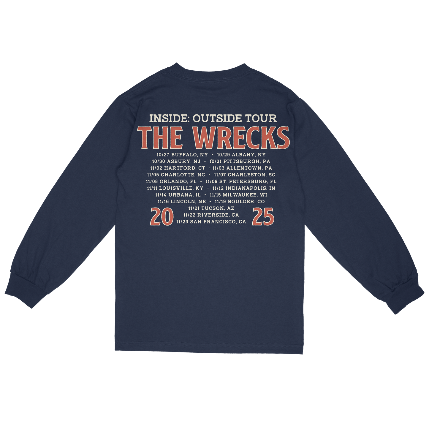 2025 Inside: Outside Tour Long Sleeve Tee