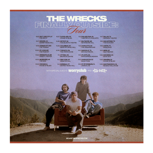 Finally : OUTSIDE Tour VIP - 10/20/2026 - St. Louis, MO - The Pageant (Show Ticket NOT Included)