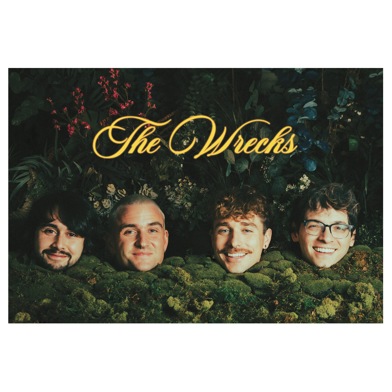 The Wrecks Flowers Poster