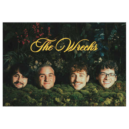 The Wrecks Flowers Poster