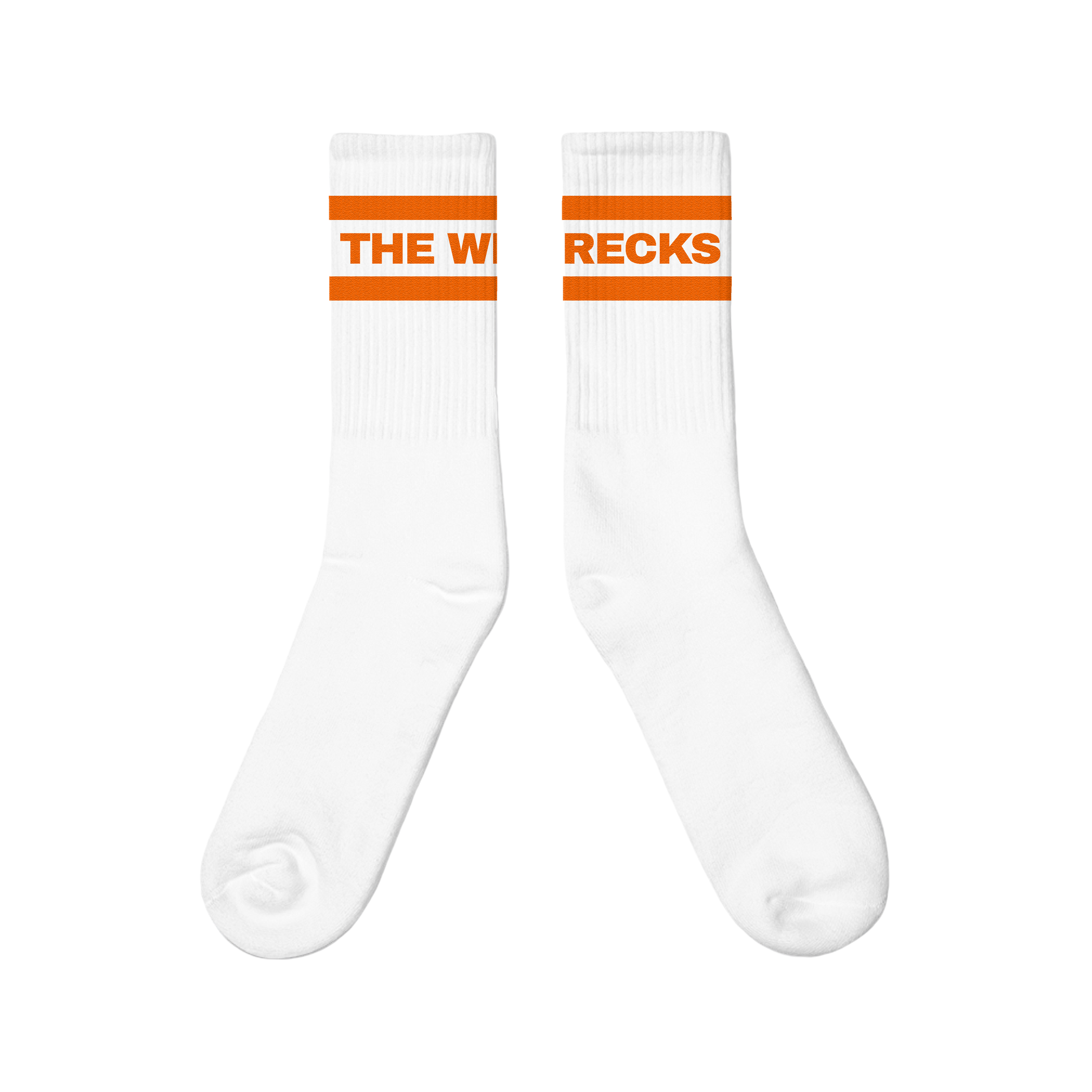 The Wrecks Logo Crew Socks